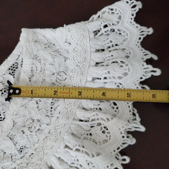 April Cornell Vintage Victorian Style Lace White Dutch Collar New With Tags - Picture 13 of 14